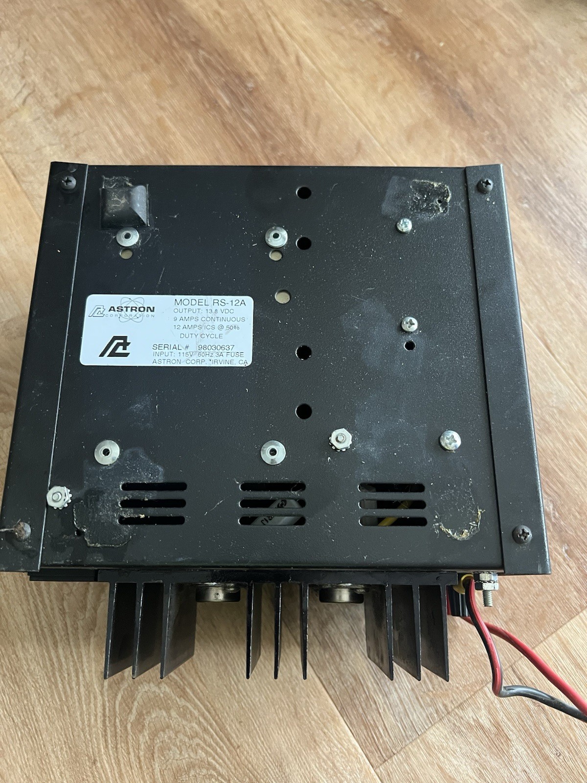 Used Astron RS-12A Power Supply Transformer 13.8 Volt IV17443