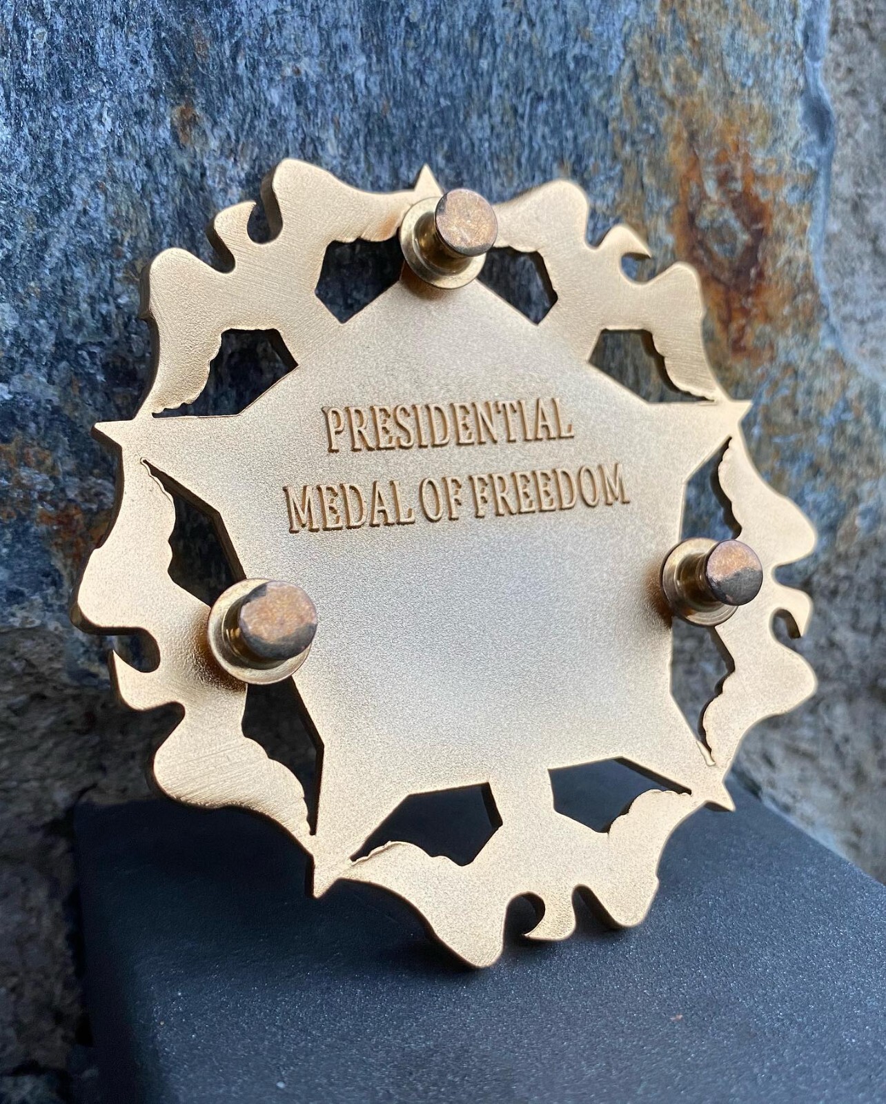 US Presidential Medal of Freedom with distinction breast star pure brass nice