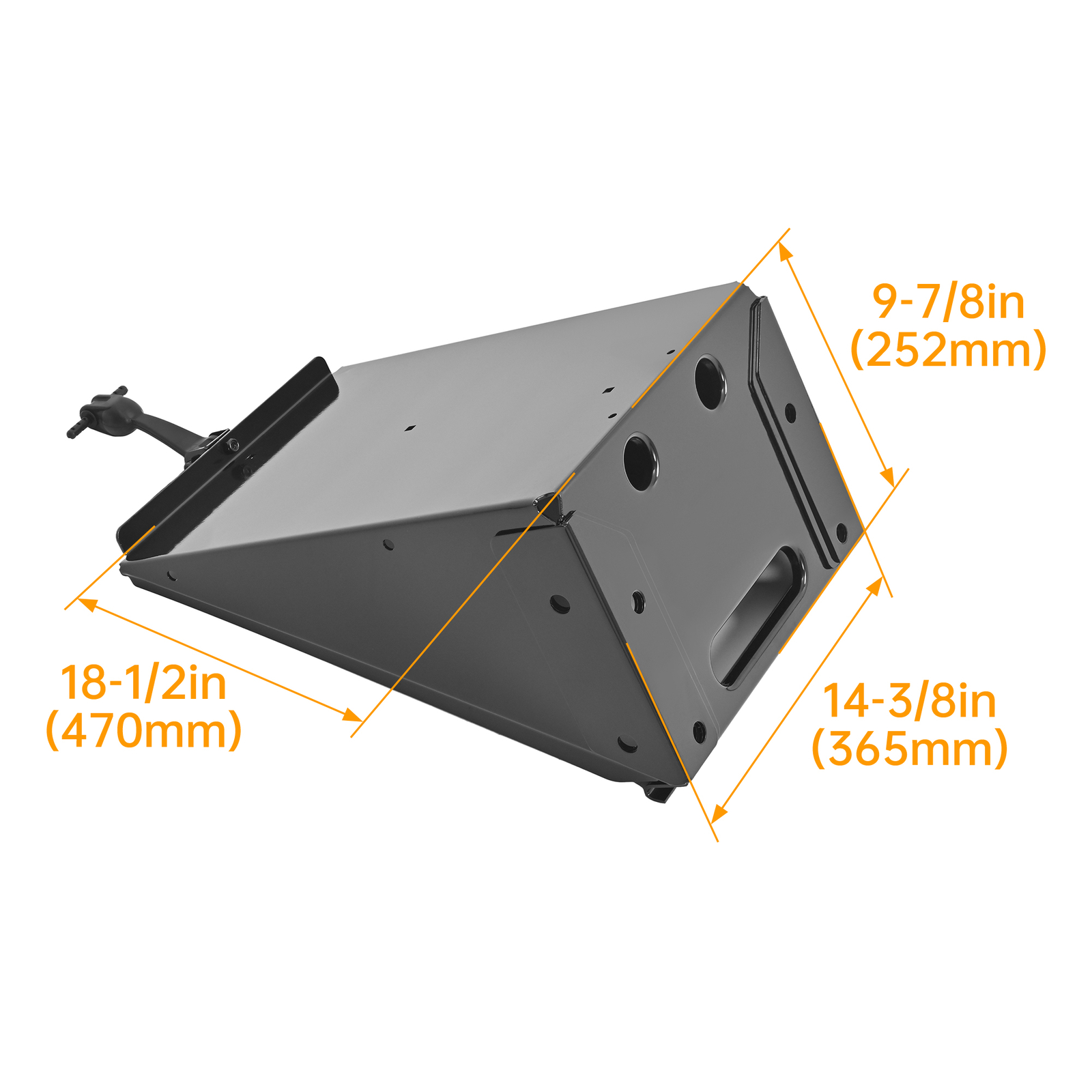 For Mack R /Mack RD 1973-1989 Lower Battery Box Cover Assembly Battery Tray