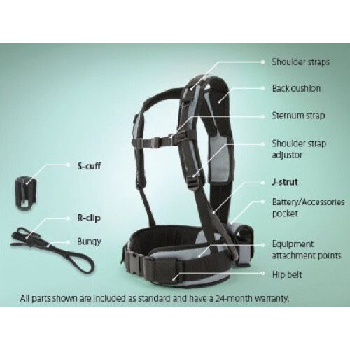 MINELAB Pro-Swing 45 Metal Detector Harness Support to Detect Longer 3011-0245