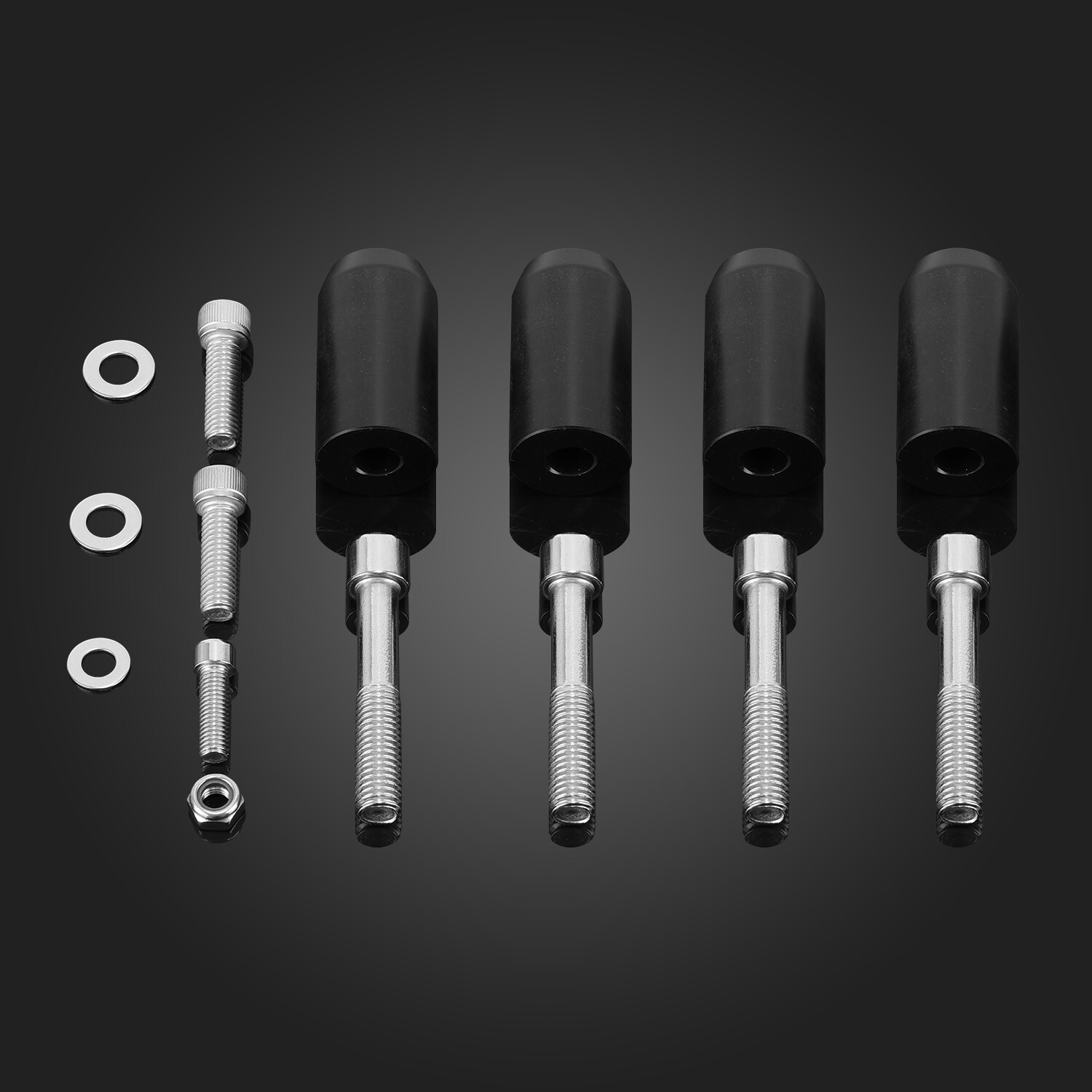 For Harley Softail Front & Rear Engine Guard Crash Bar Low Rider StreetBob 18-25