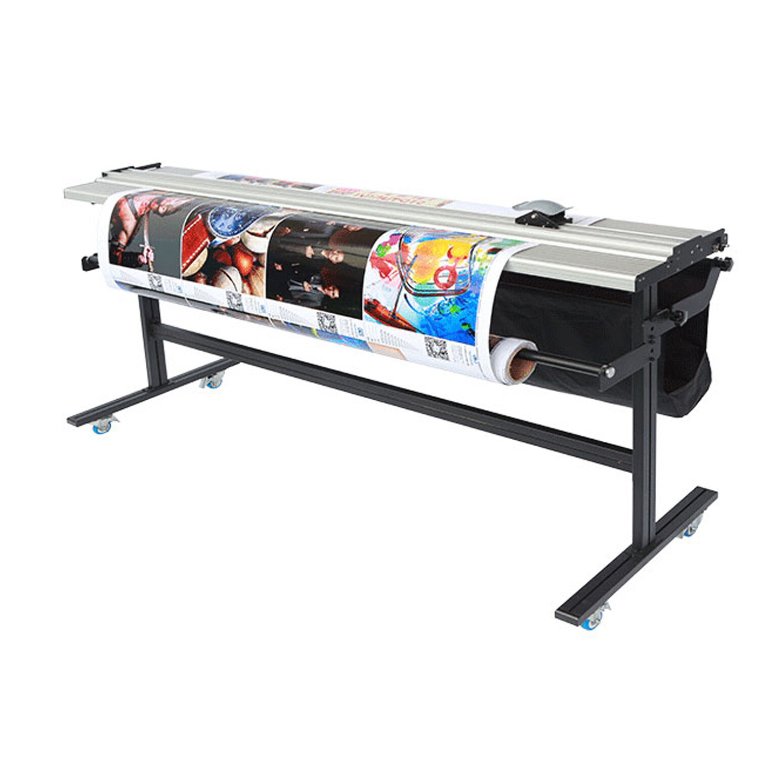 USA 63" Manual Large Format Paper Cutter Trimmer with Support Stand