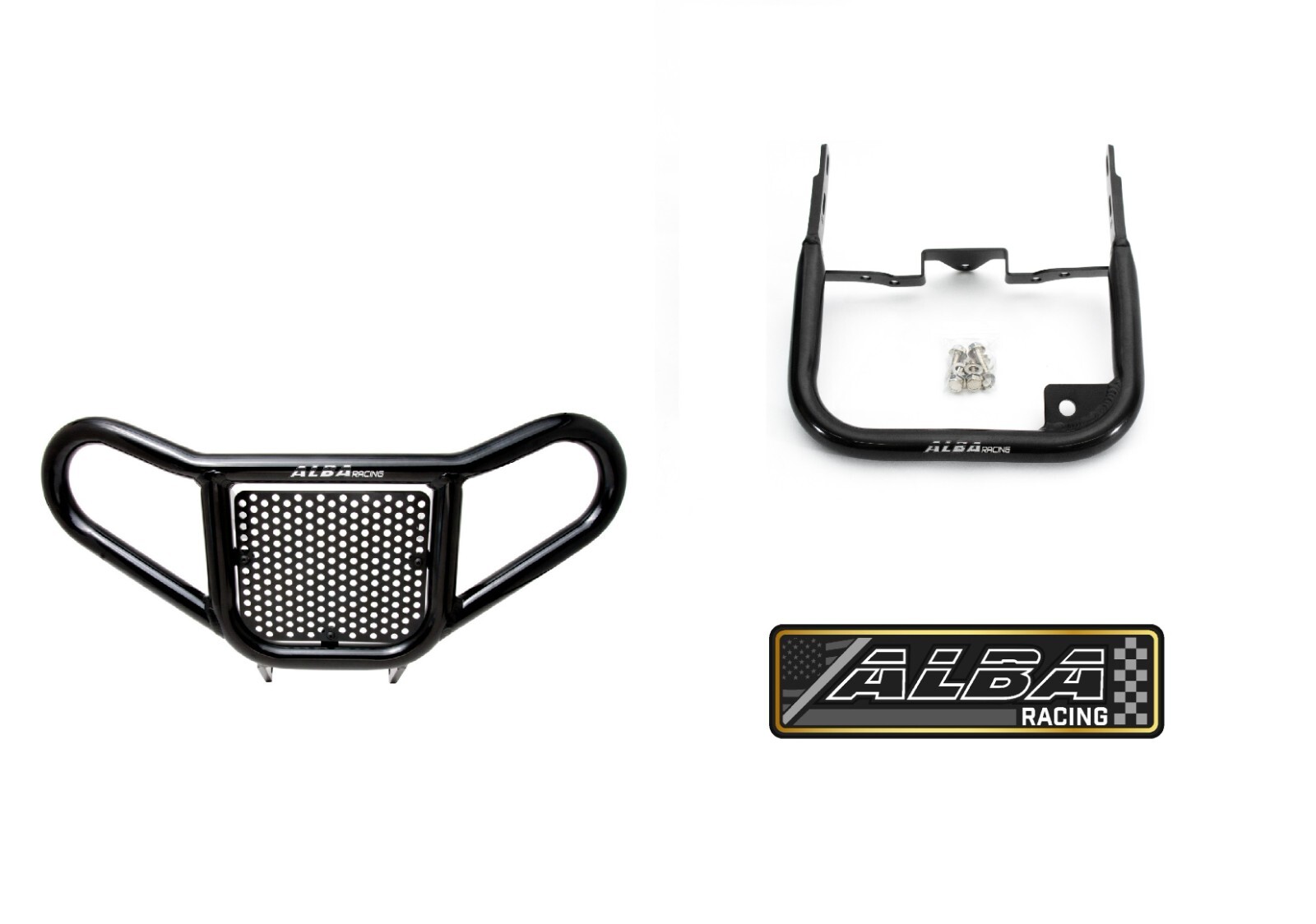 Kawasaki KFX 450R "Intimidator"  Front Bumper and Rear grab bar Alba Racing