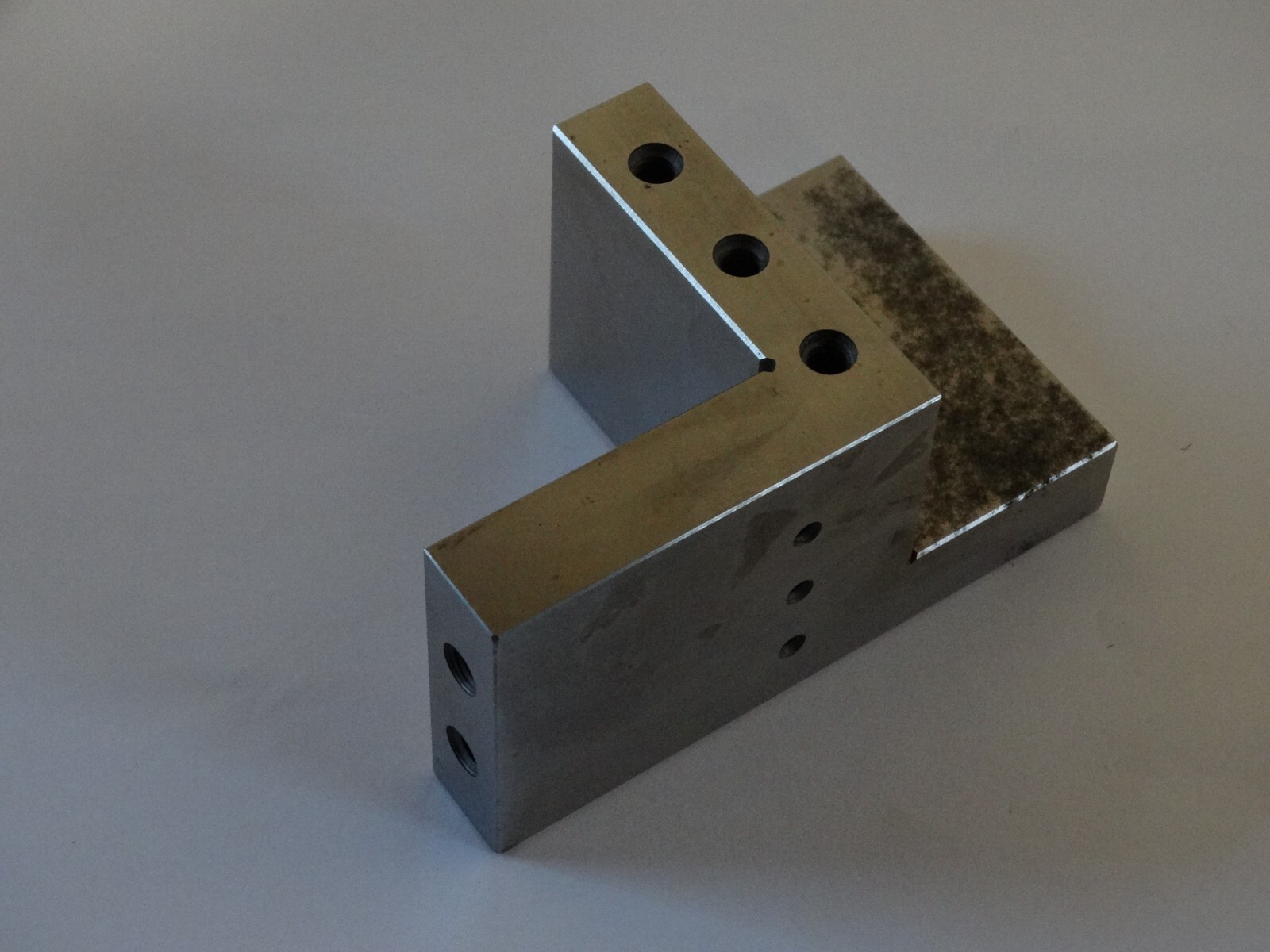 Compound Angle Plate Toolmaker Surface grind 4" x 2.5" x 2" 1/4-20 tapped db #5