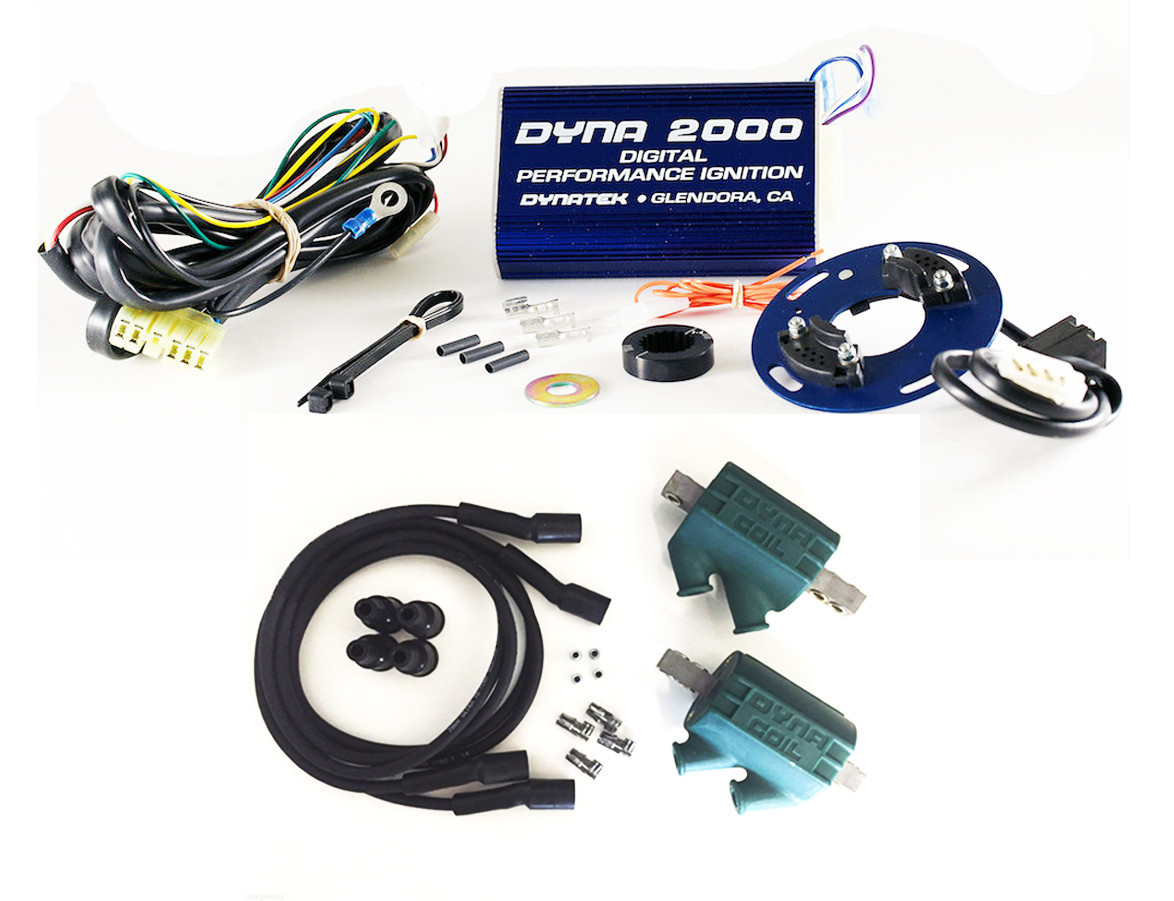 Dynatek Dyna 2000 CDI Ignition Coil Kit Wires Honda CB 500/550/750 DDK1-2 DC1-1