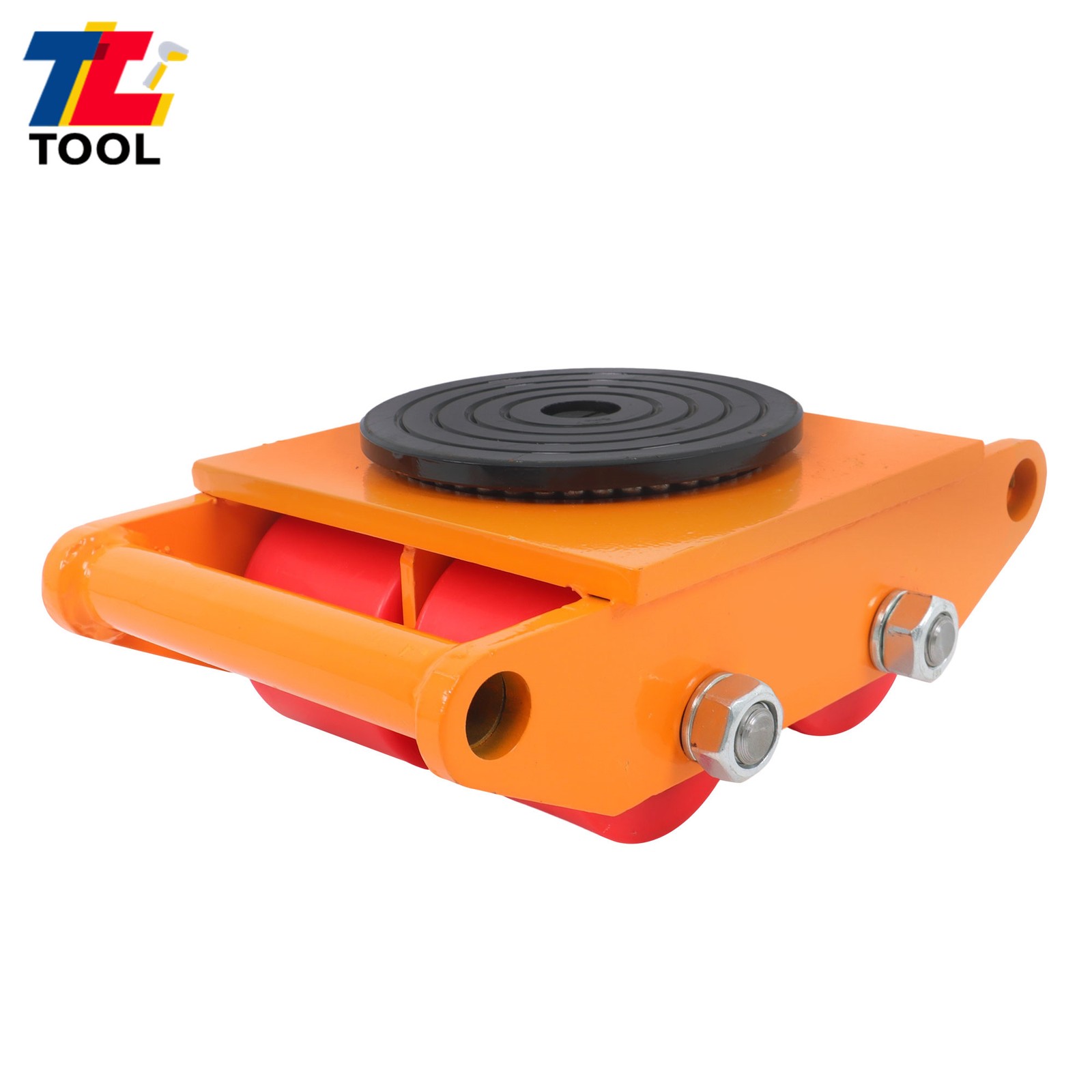 4 Pcs 360° Rotation Heavy Duty Machinery Skates Dolly 6T/13200Lbs With Handle