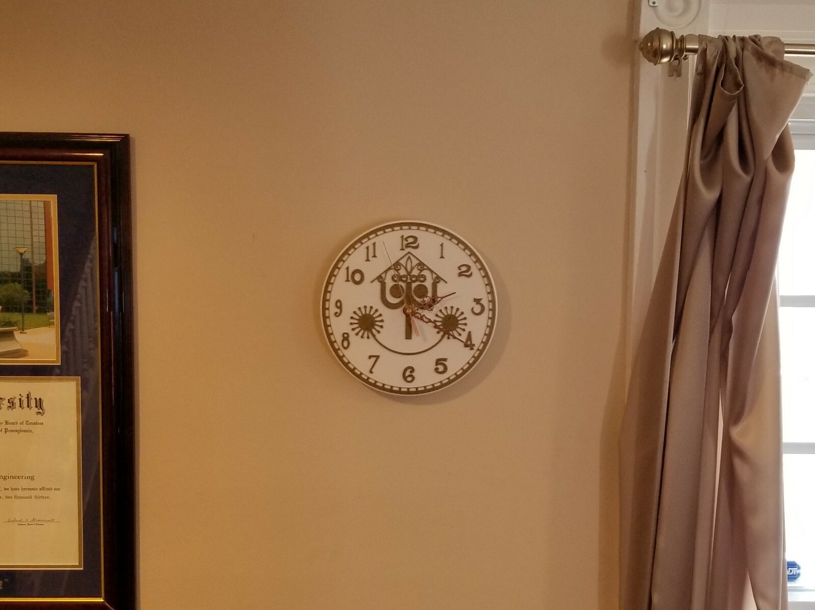 It's a Small World Inspired Wall Clock (Disney Prop Inspired Replica)