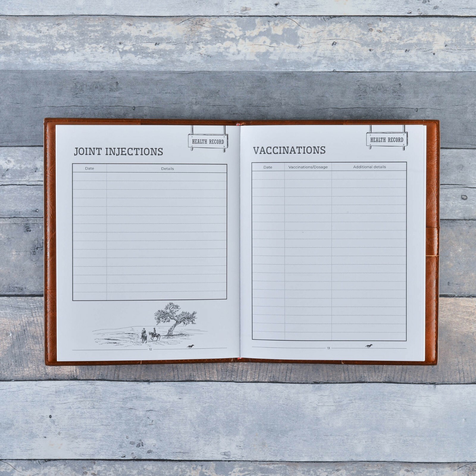 Personalized Horse Journal Planner | Track Everything about Your Horse |