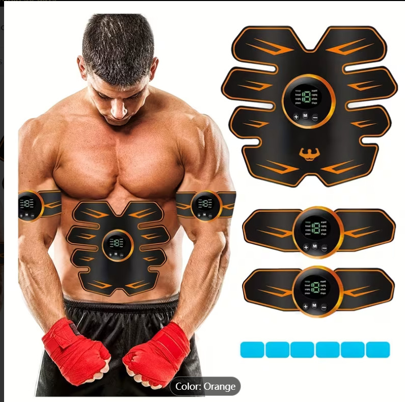 2025 Muscle Stimulator EMS Ab Trainer Tens Unit Portable Stimulater Abs Massager