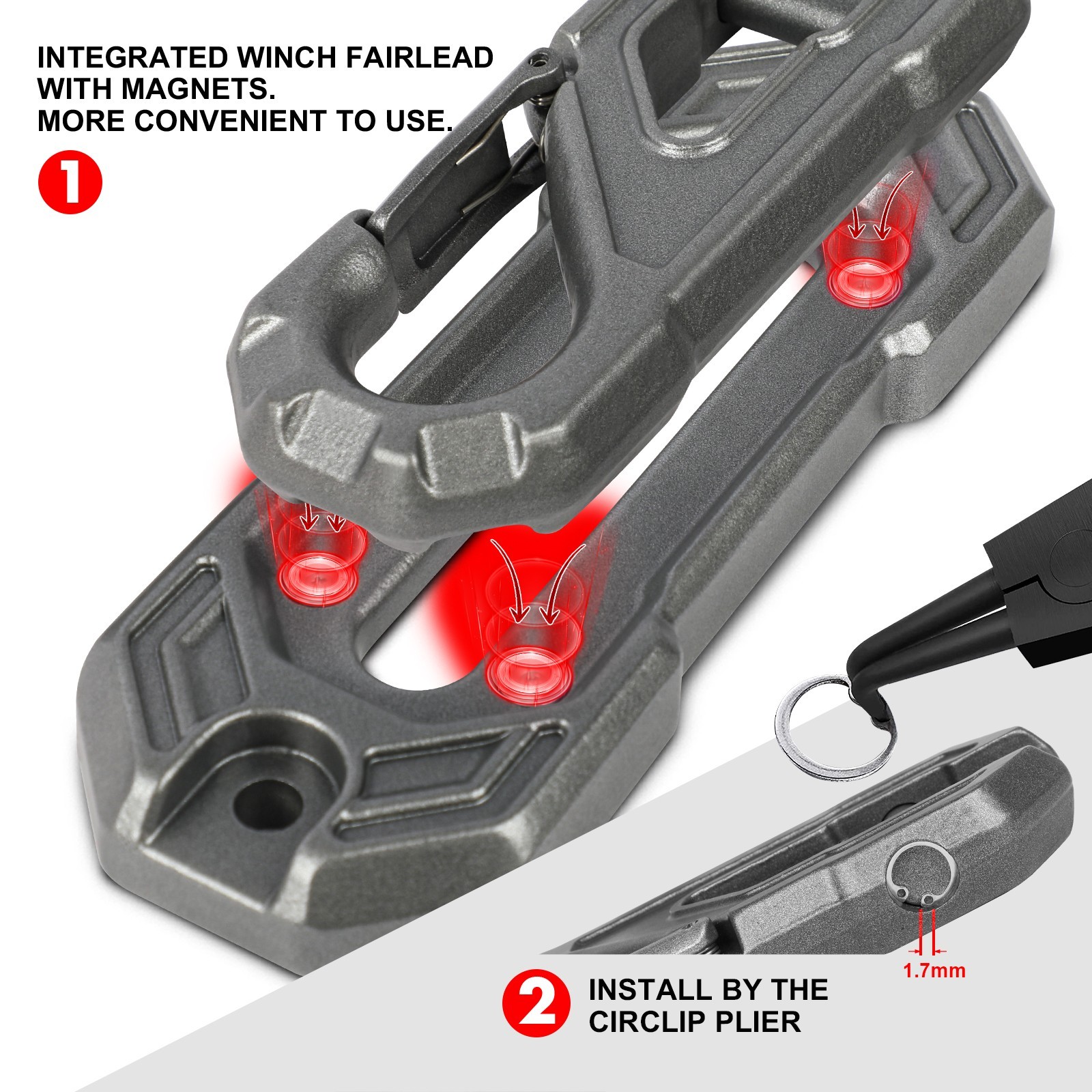 X-BULL Electric Winch 14500LBS 13500LBS 12000LBS 4WD Trailer Jeep Winch Offroad