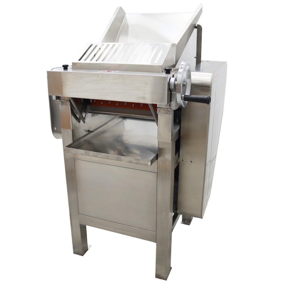 11.8" Commercial High-speed Press Dough Machine 150Kg/h Thickness Adjustable 3HP