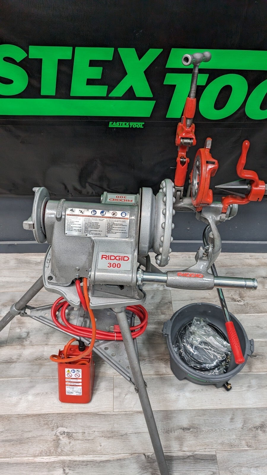 Ridgid 300 Pipe Threading machine, REFURBISHED BY EASTEX TOOL, LLC