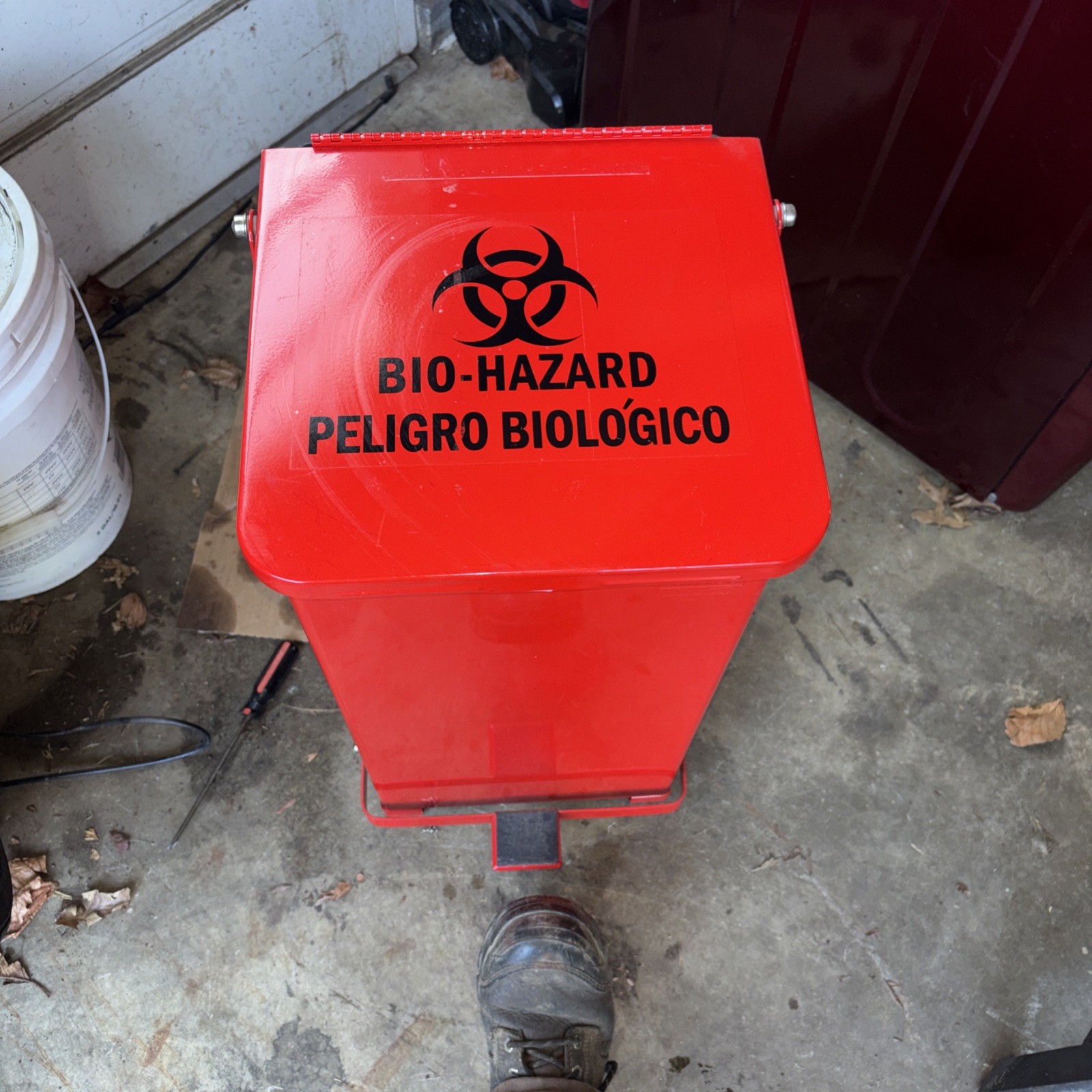 United. STEP CAN DEFENDERS fire fighter