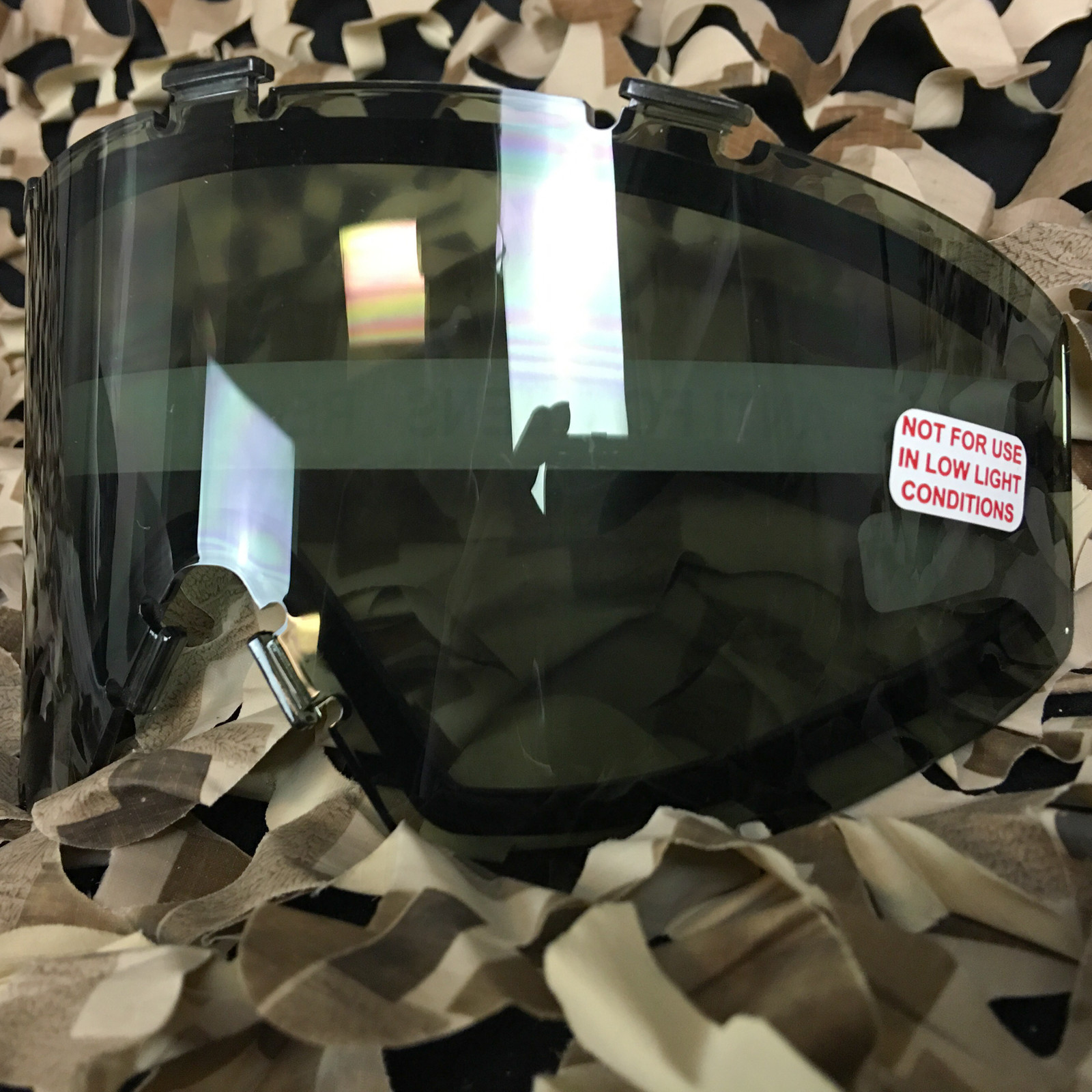 NEW JT Spectra & Flex Paintball Mask Dual Pane Thermal Anti-Fog Lens - Smoke