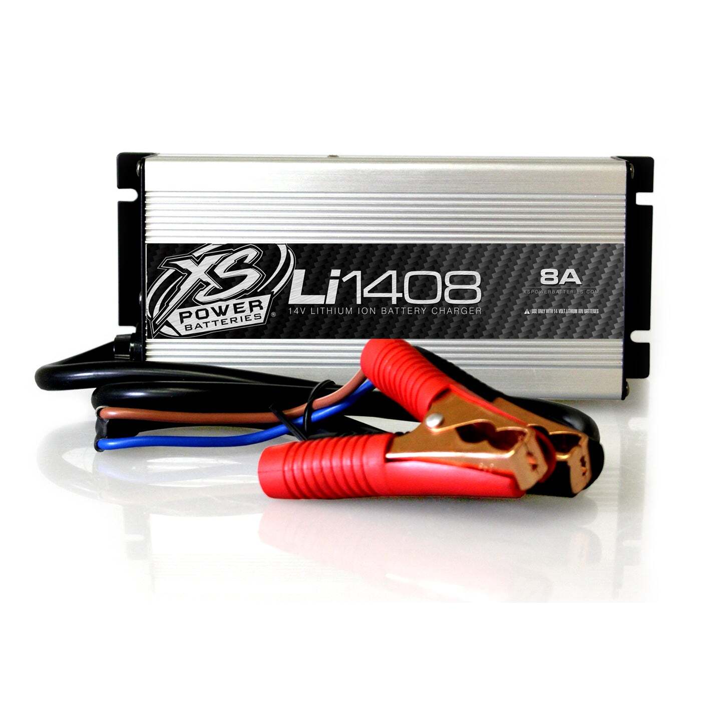 XS Power Li1408 14V 8A High Frequency Intelli Lithium Car Audio Battery Charger