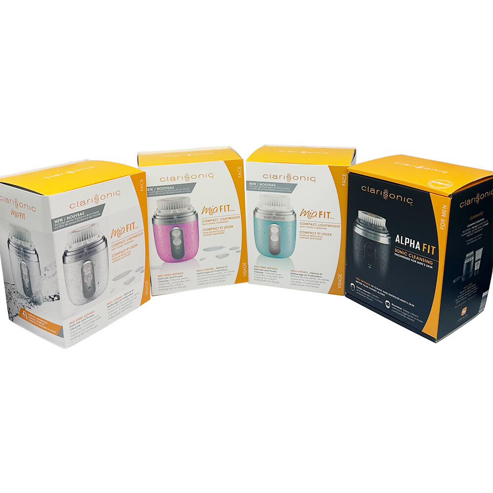 In Box Clarisonic Mia Fit Skin Cleaning Face Brush PINK WHITE BLUE BLACK NEW