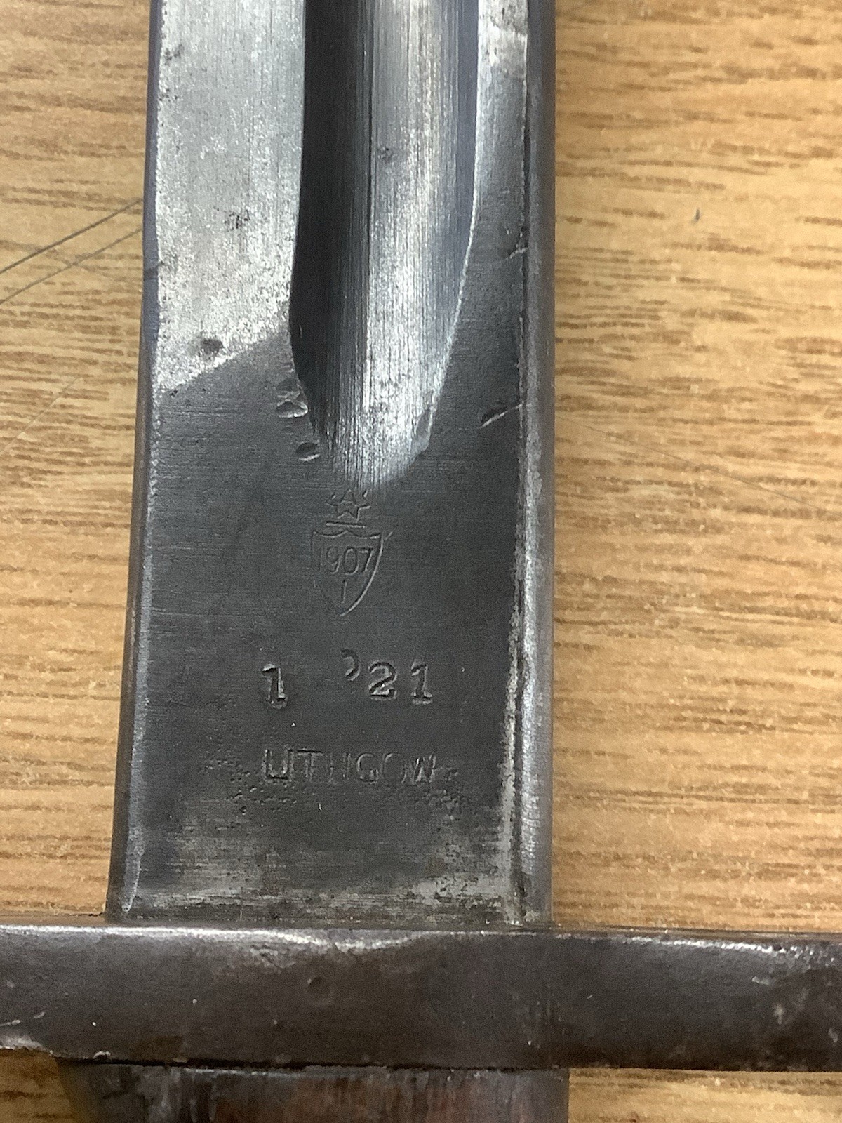 Lithgow 1907 WWI Bayonet