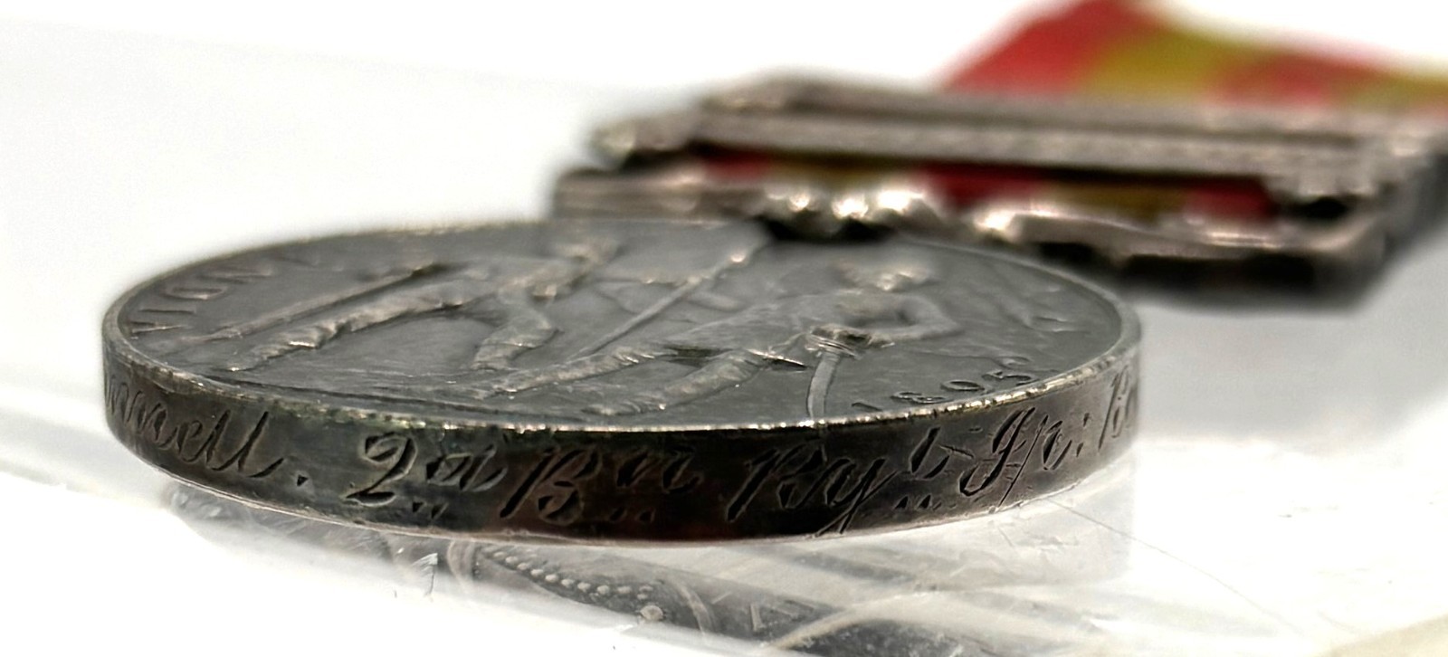 British India General Service Medal Ribbon Samana 1897 Punjab & Frontier 1897-98