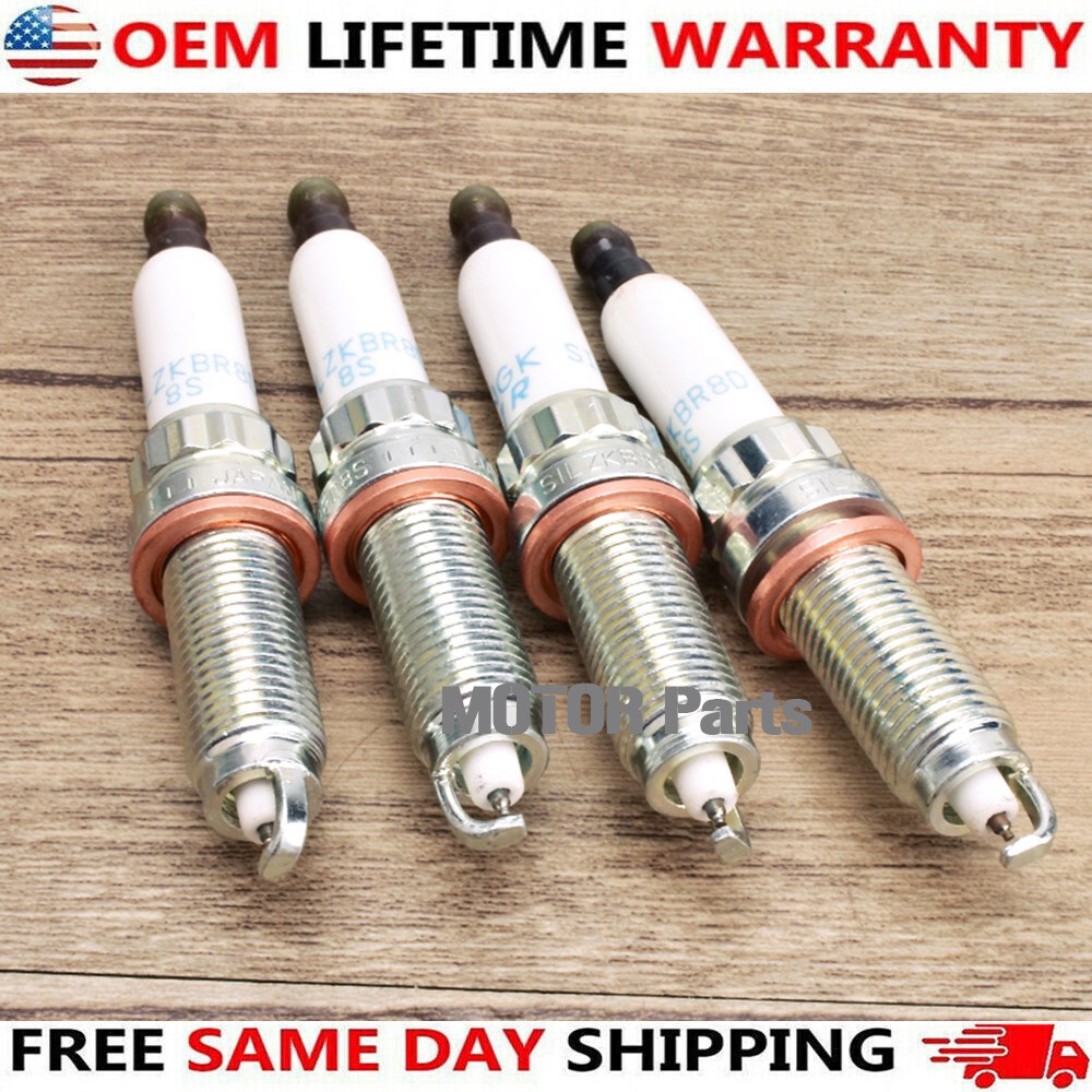 NEW 4PCS NGK Laser Iridium Spark Plugs For BMW 12120039664 97506 SILZKBR8D8S US