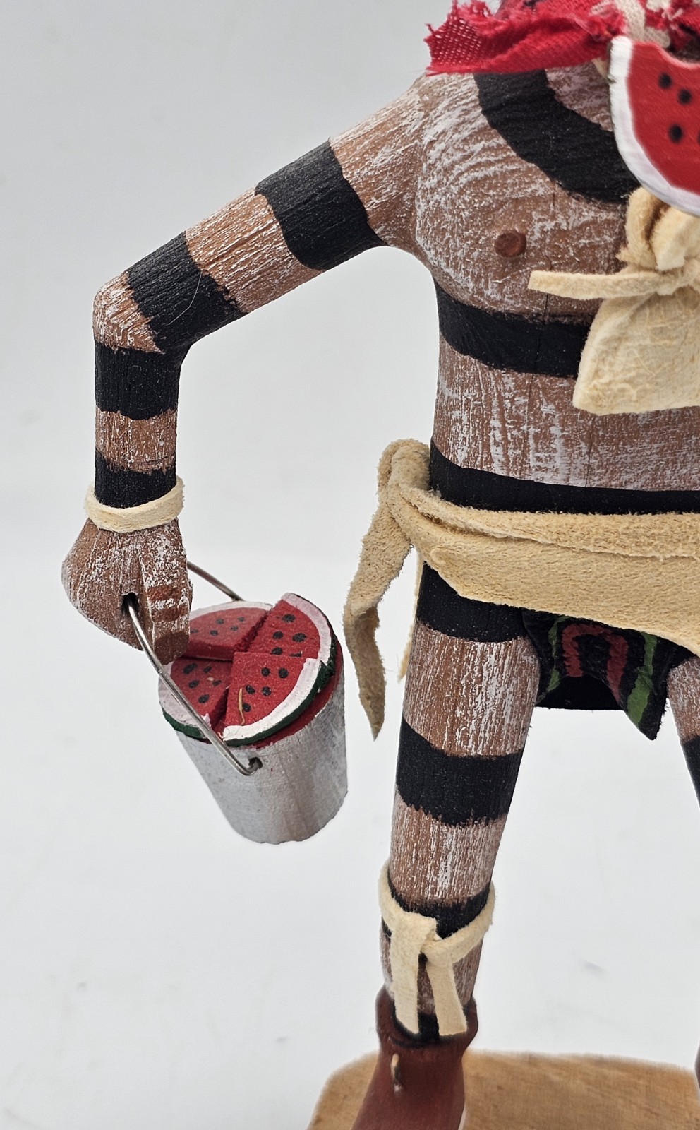 Vintage Navajo Koshare HANO CLOWN Kachina by FELIX BEGAY 6.75"