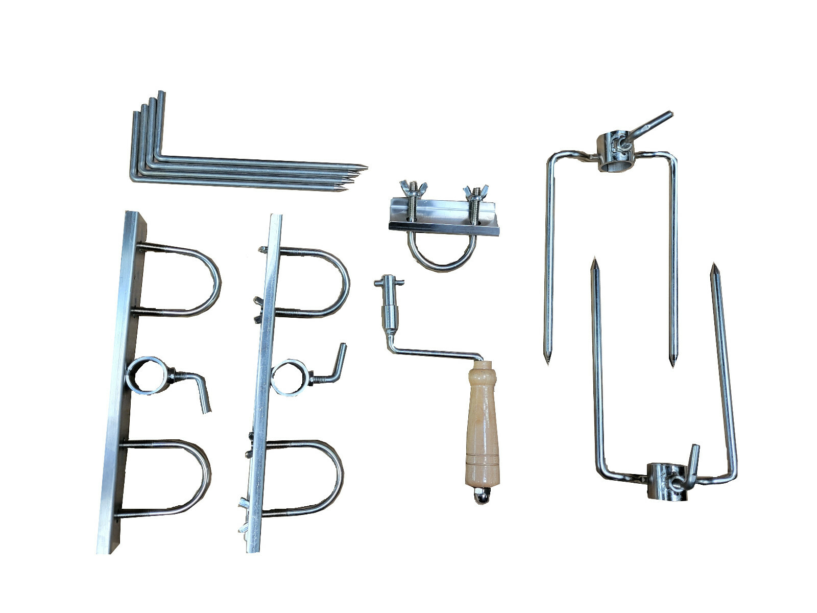 HD 40 Watt Portable BBQ Pig,Lamb Spit Roaster Rotisserie Kit 58" Long Spit Rod