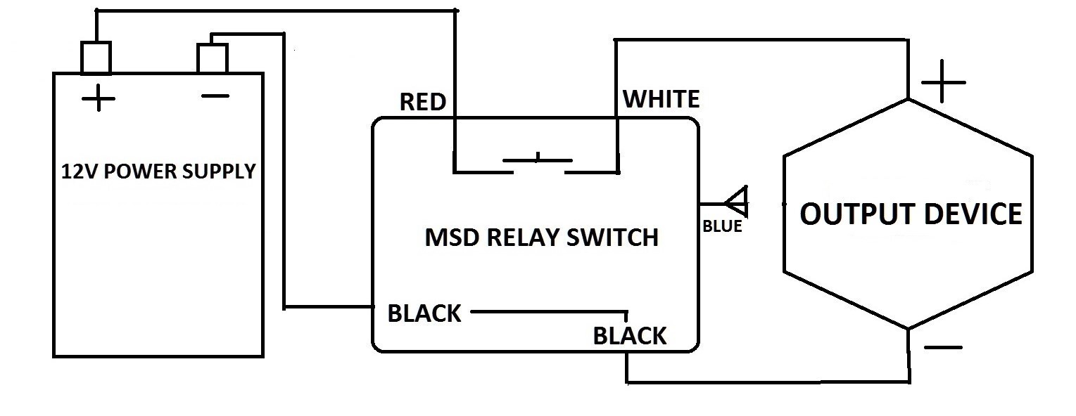 MSD 12V 15A 315mhz on off 2 remote control key fob 12V output relay switch RM100