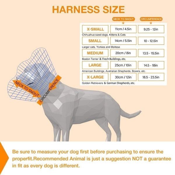 Focuspet Dog Cone Collar, Recovery Soft Cone Collar for After Surgery Xtra Large