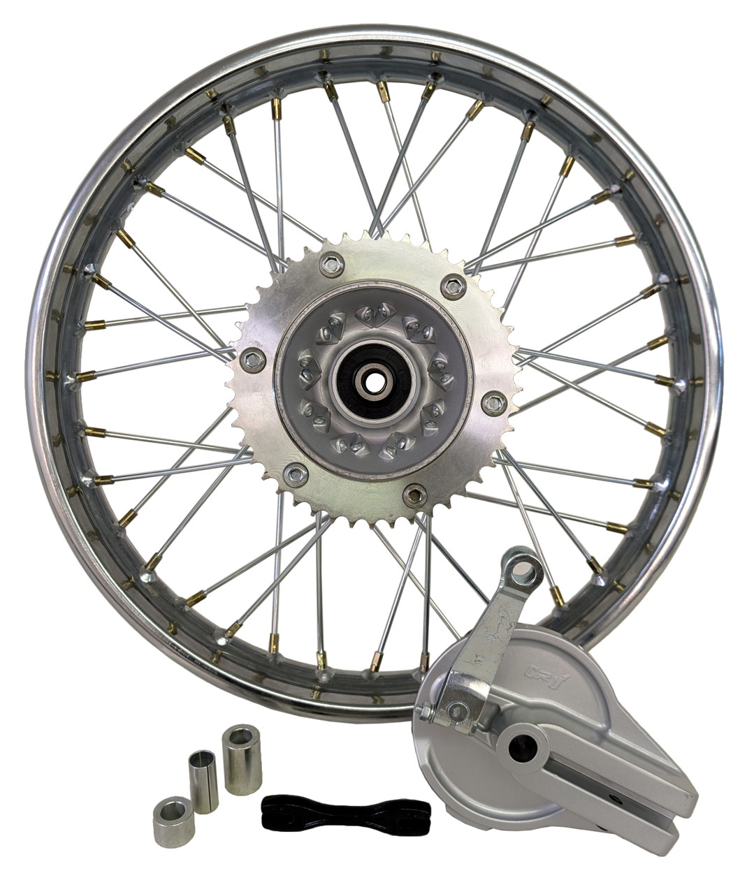 CRU Products Rear Rim Wheel Heavy Duty Spokes 1992-2004 Yamaha XT225 XT 225