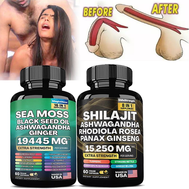 Original Dynamic Vitality Bundle-Sea Moss Multivitamin  Shilajit Power Combo