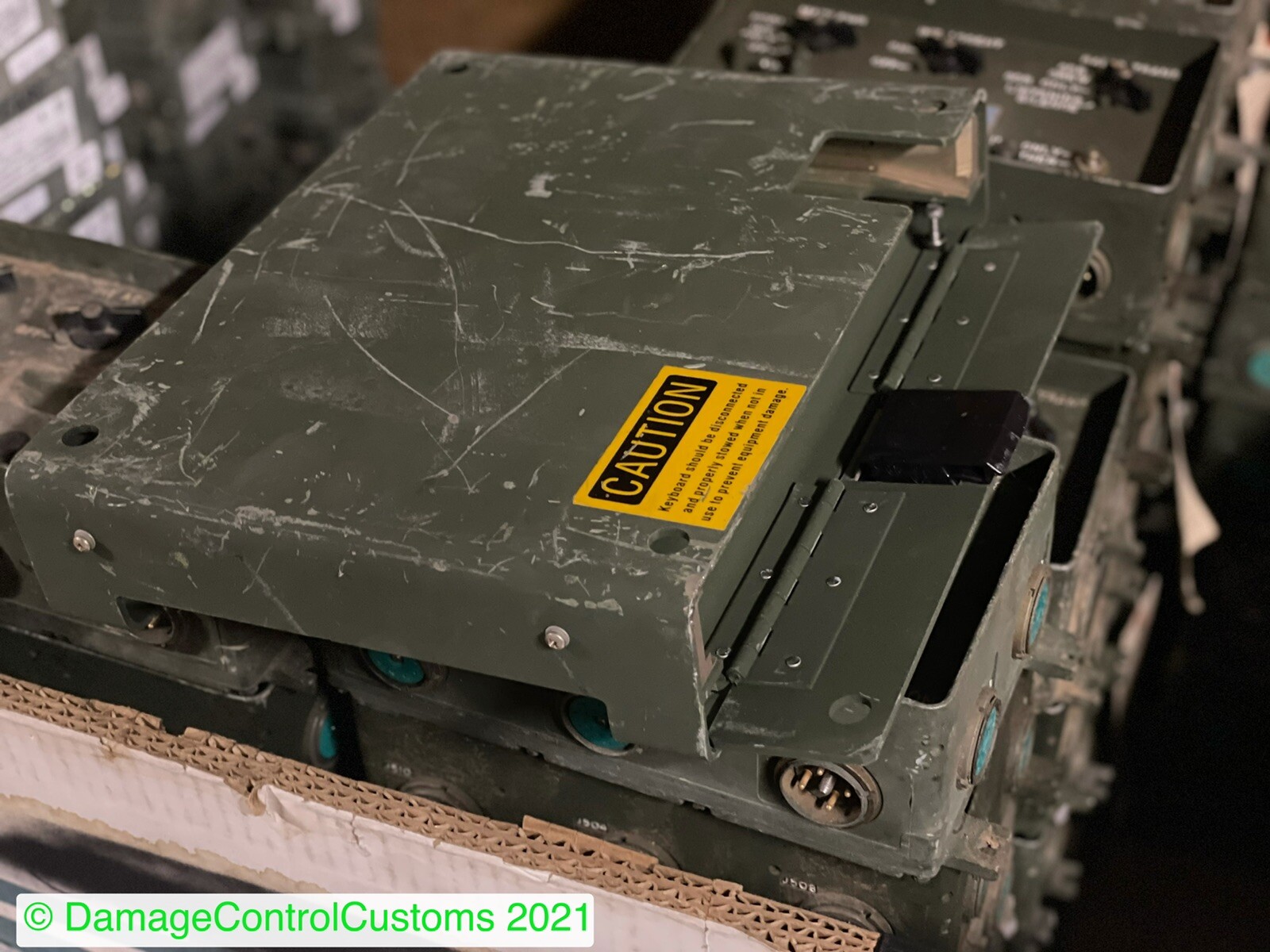 Blue Force Document Storage For Radio Deck, HUMVEE HMMWV M998 M1123 M1097 LMTV