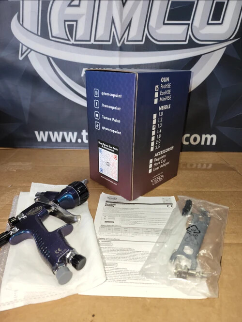 Tamco Paint's Prohse spray gun ( base coats, clear coats and single stages)