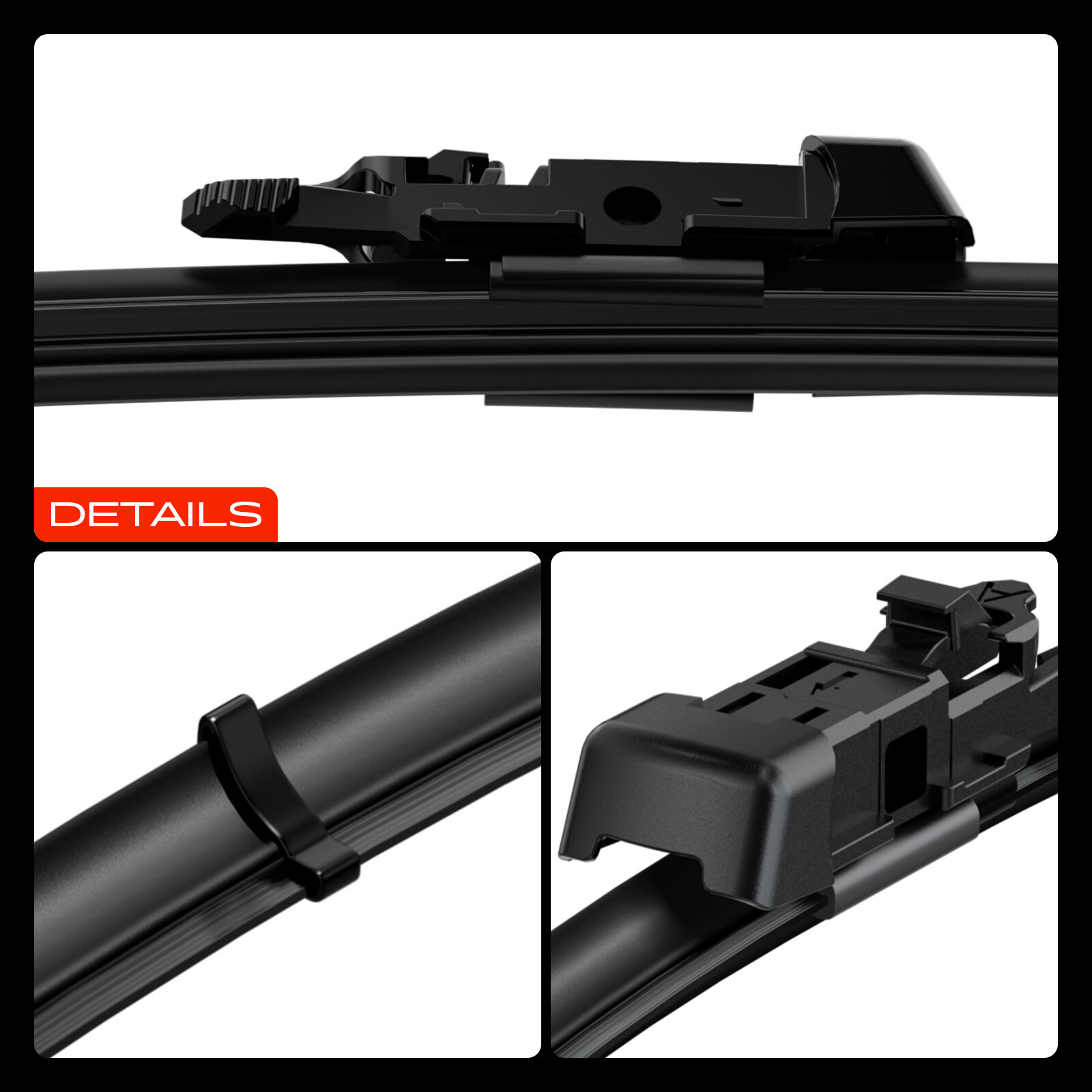 2x Front 22" & 22" Windshield Wiper Blades for Chevy Silverado 1500 GMC Cadillac