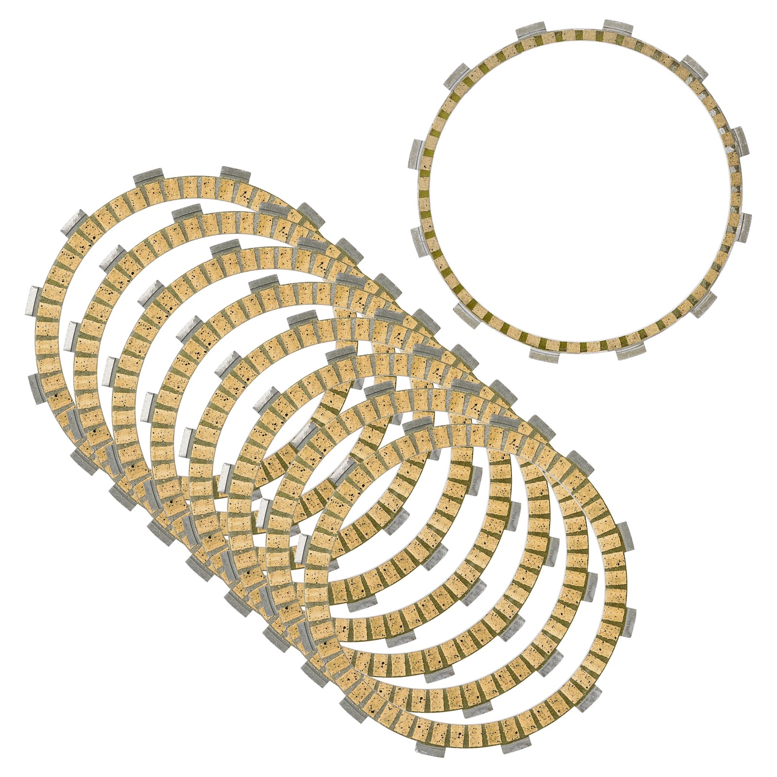 Clutch Friction Plates Kit For Harley Touring Electra Glide Classic Ultra 98-06