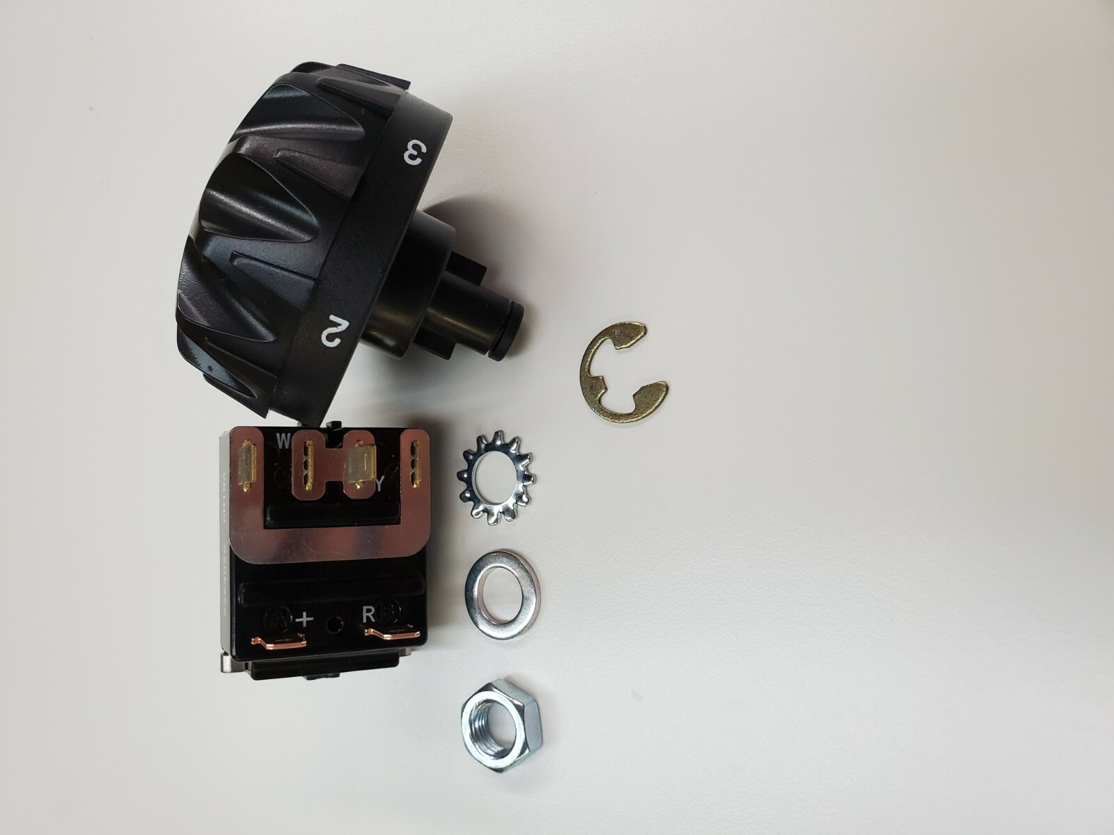 2280110 Minn Kota 5 Speed Control Knob & 2884026 5 Speed Switch Combo