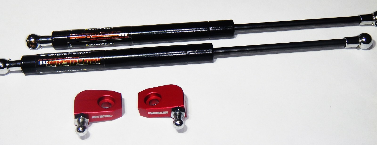 Mitsubishi Starion Conquest Hood Strut Kit Hood Prop Elimination- by Motocam