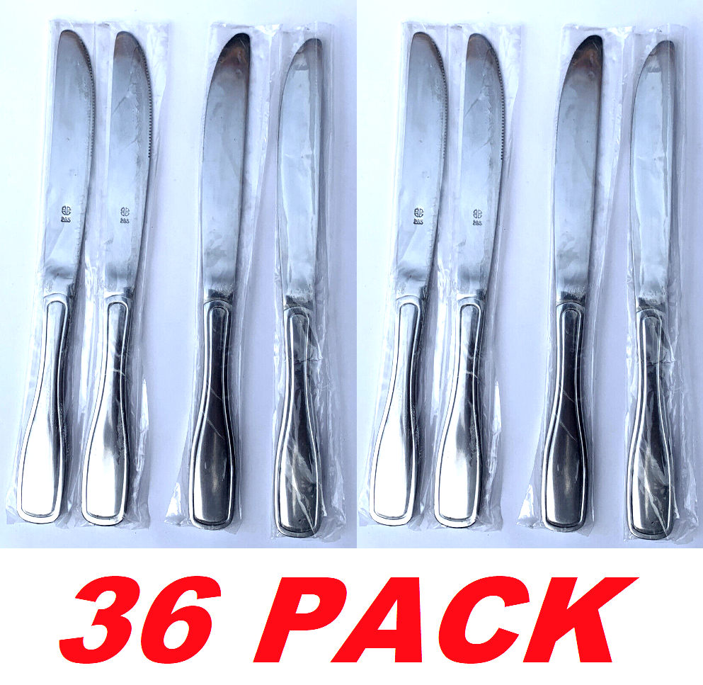 World Tableware Brandware 4945262YH Stainless Dinner Knife 285 Heavy Duty (36PK)