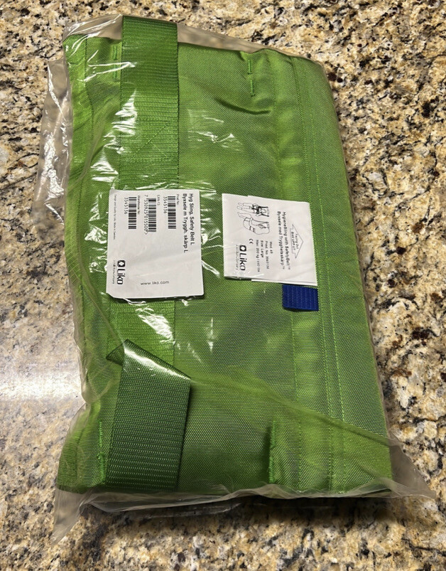 Liko Model 45 Hygiene Sling with Safety Belt Size Large 440 Pounds