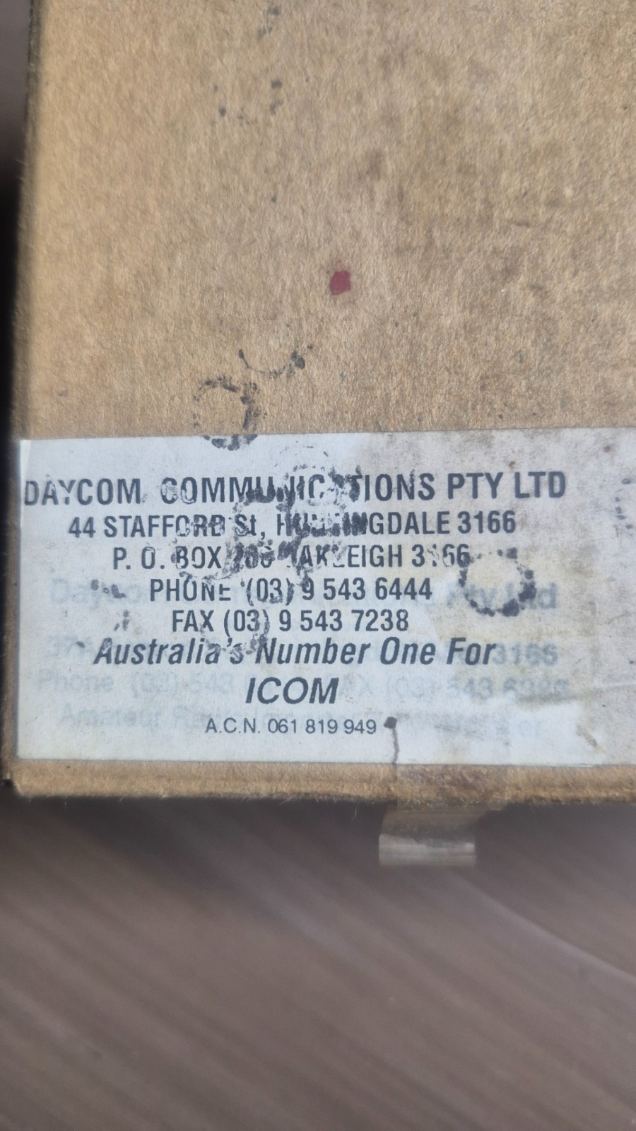 KENT Single Paddle Morse Key Kit, ICOM Australia, Brand New