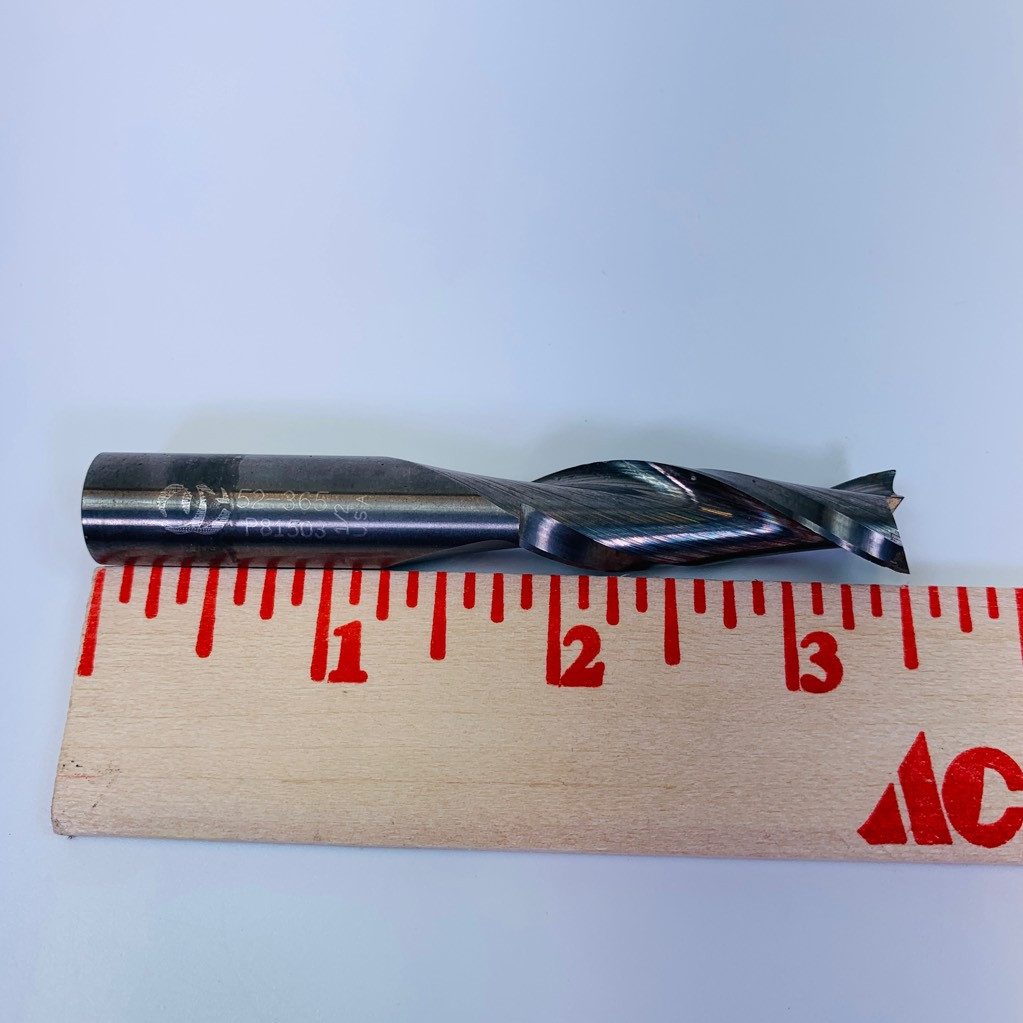 LMT Onsrud Shank Spiral Up Cut Router Bit P81503 52-365 3.5 in USA