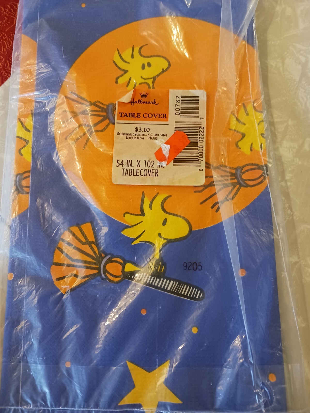 LOT ALL NIP Vintage Snoopy Halloween/ Thanksgiving Paper Table Covers 2 Turkeys