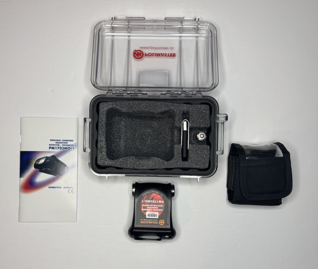 Polimaster Personal Combined Radiation Detector/Dosimeter Kit PM1703MO-1