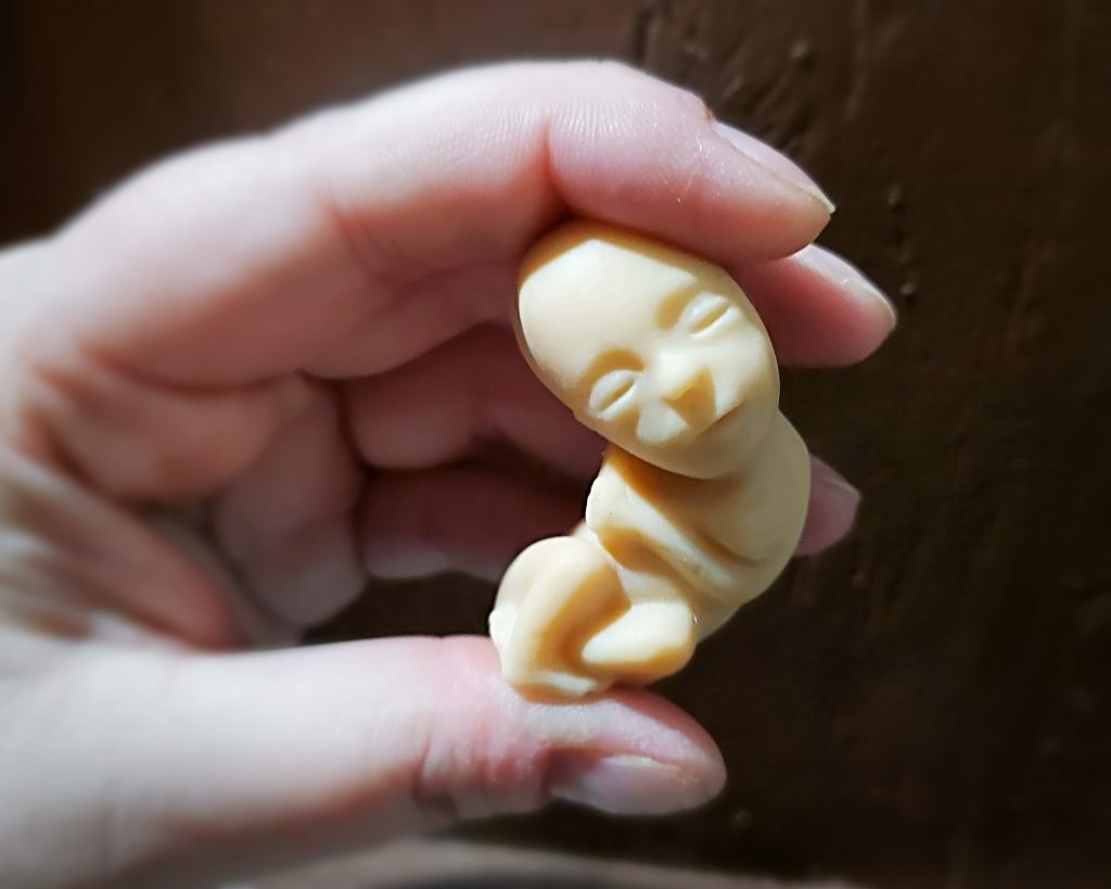 3 Rubber Fetus Set, Baby Fetal Model, Weird, Medical, Oddities, Curiosities