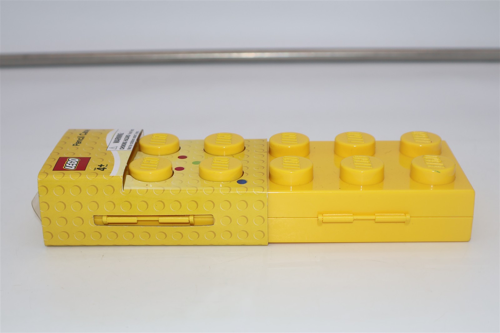 2012 LEGO Pencil Case - YELLOW - NEW