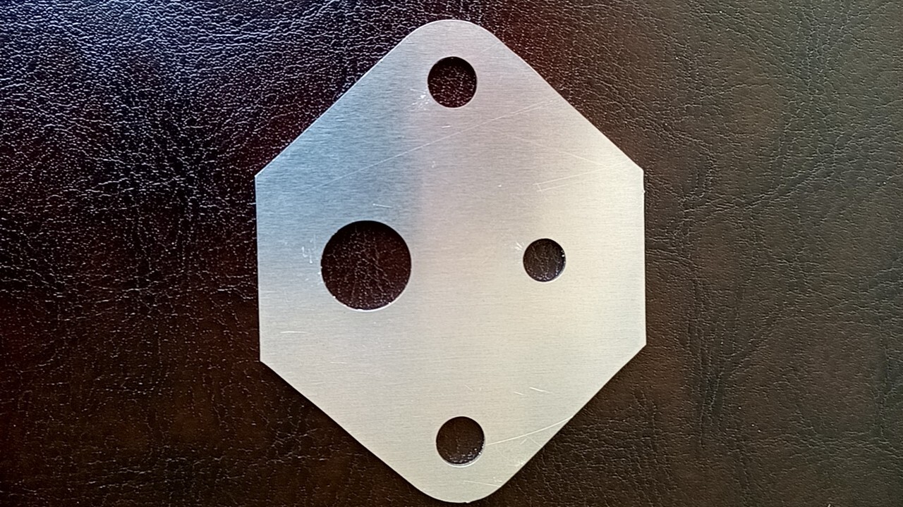 IAC Plate Aluminum for Ford Mustang 86-2004 5.0 4.6 3.8 V6 V8