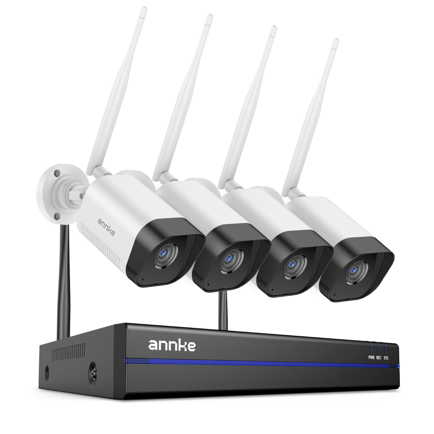 ANNKE 16CH NVR 4K Wireless Security Camera System 8MP Two Way Audio AI Detection