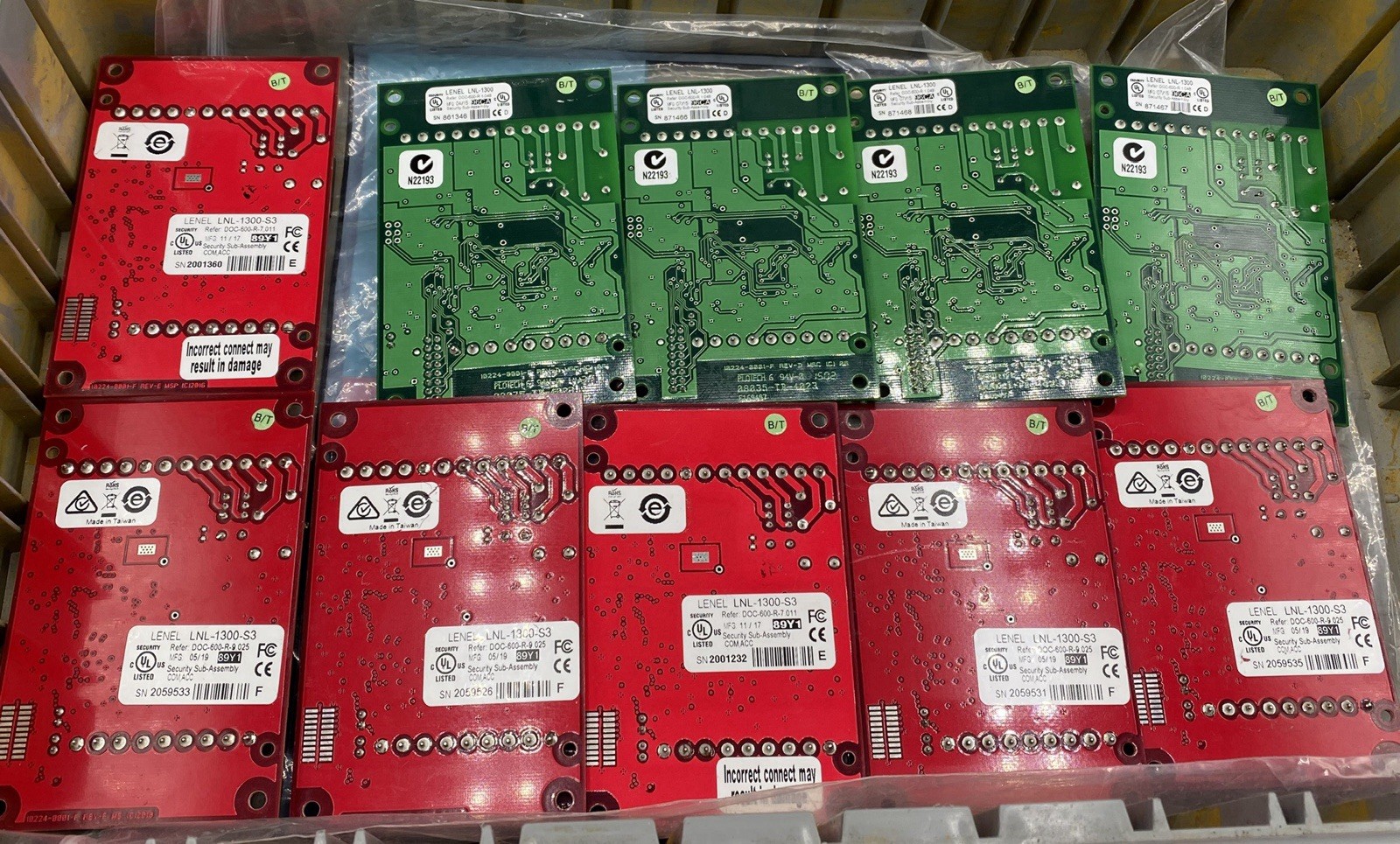 LENEL LNL-X3300 With LNL--1300 Lot Read!