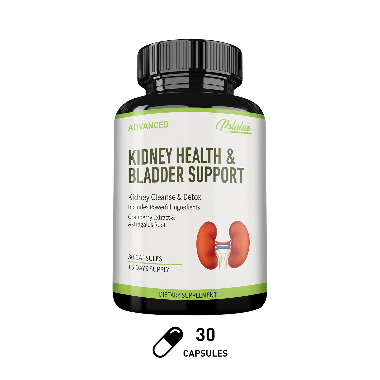 Kidney Health & Bladder Support - Detox & Repair, Urinary Tract Health & Bladder