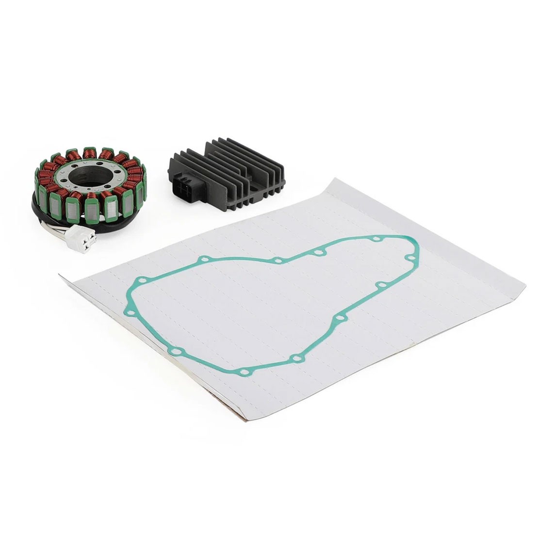 Stator+Voltage Rectifier+Gasket Fit Kawasaki Ninja Vulcan S 650 Versys 12-2016