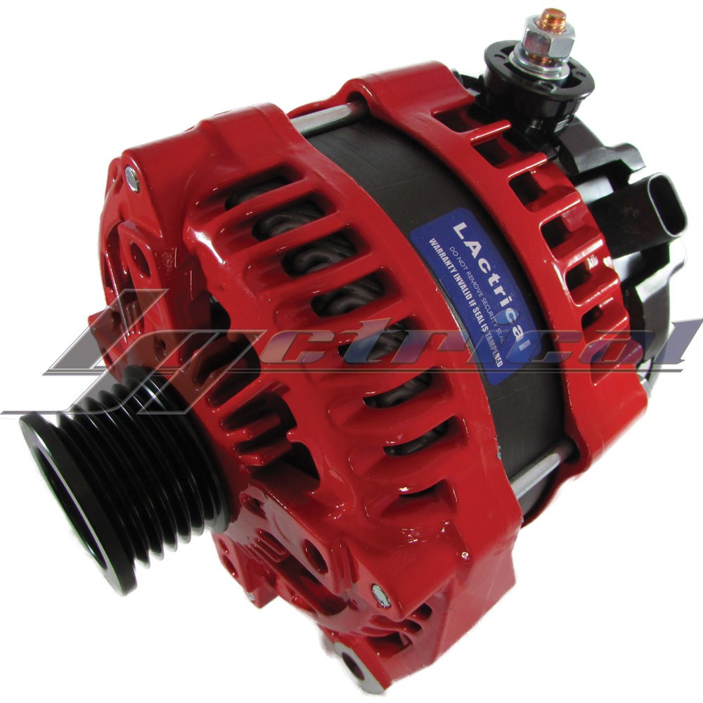 HIGH OUTPUT 300 AMP RED ALTERNATOR FOR CHEVY CADILLAC GMC 1500 2500 3500 YUKON