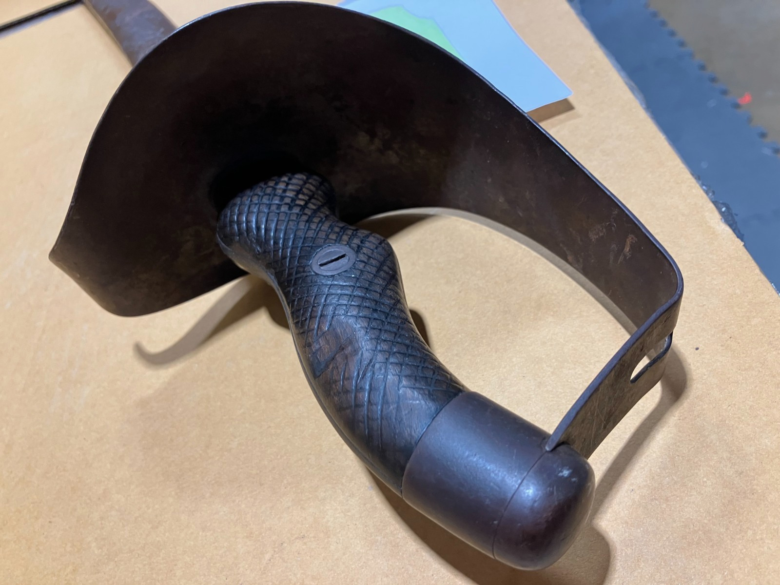 Antiques 19th Century Spanish Artillery Sword by Toledo Manufacturing 22636